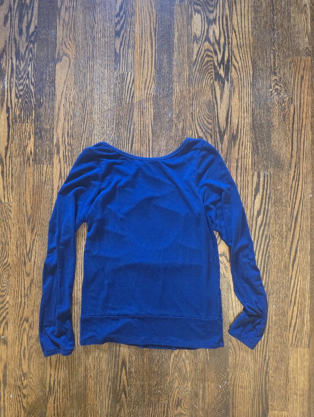 Pure Barre by Splits59 Open Back Crisscross Long Sleeve Active Top